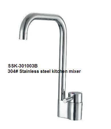 304# stainless steel Single handle kitchen mixer