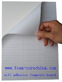 self adhesive foam core board
