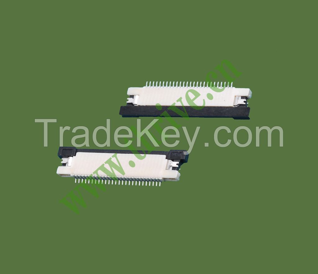 ffc/fpc connector, molex connector, ffc cable, fpc cable, tyco flex strip jumpers, flat cable, socket