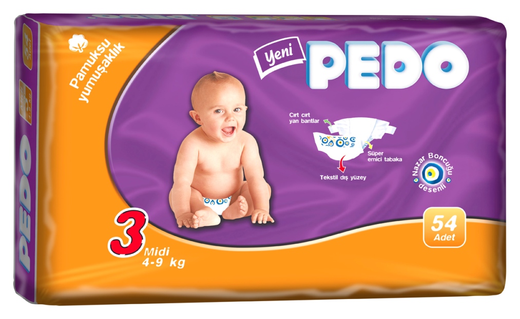 PEDO BABY DIAPER MIDI