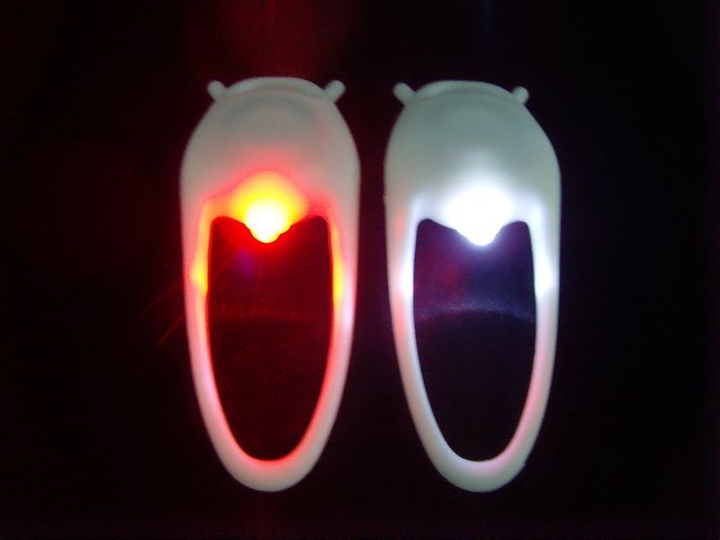 silicone LED bicycle light