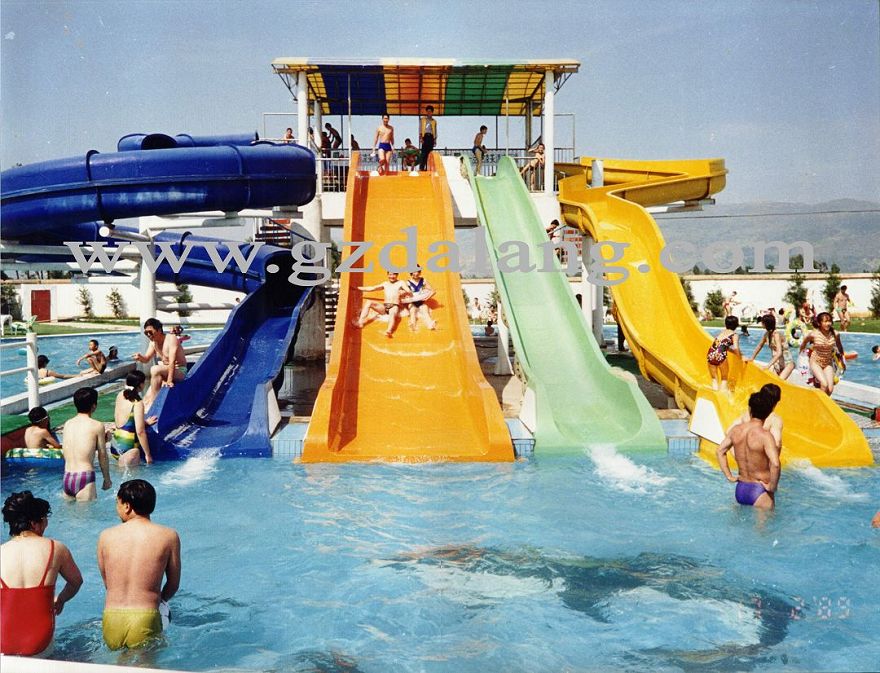 water park slides combination