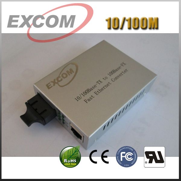 Sell fibe optic media converter 10/100Base-TX to 100Base-FX SM 1310nm 20km
