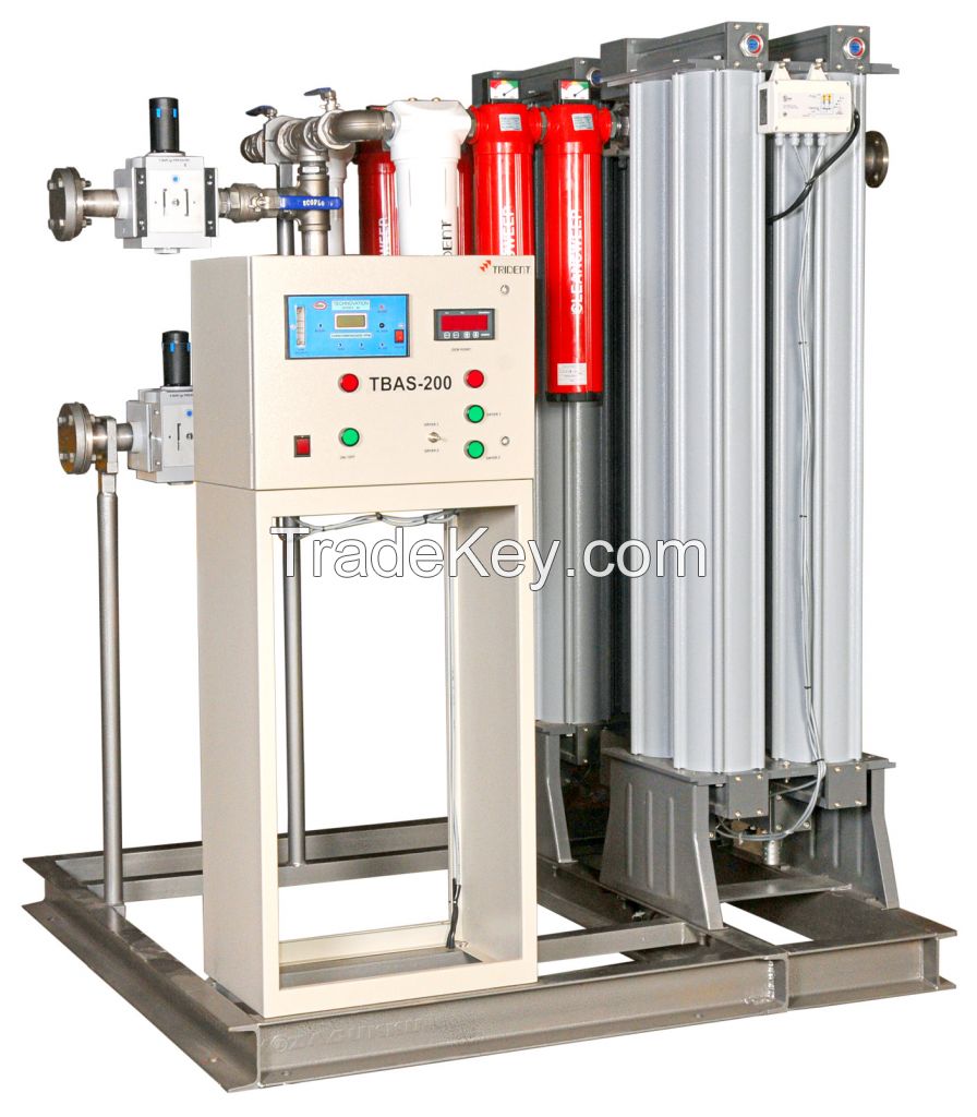 Desiccant Compressed Air Dryer Medical Breathing Air Dryers