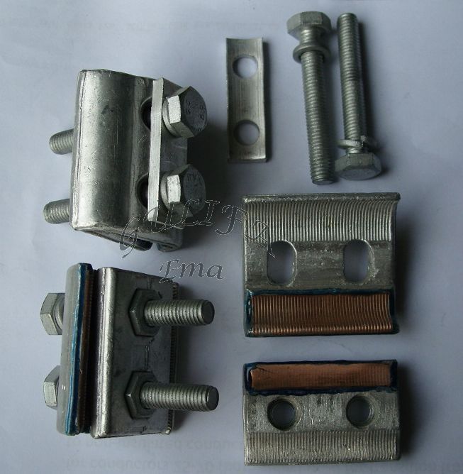 copper-aluminium parallel groove clamp