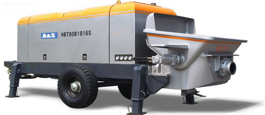 Hbt80 Trailer Concrete Pumps