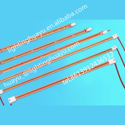 Golden coated Infrared heating element