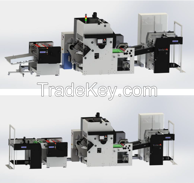 SOMTAS - ATA ECO laminating machine -  sheet to sheet full automatic hot lamination machine