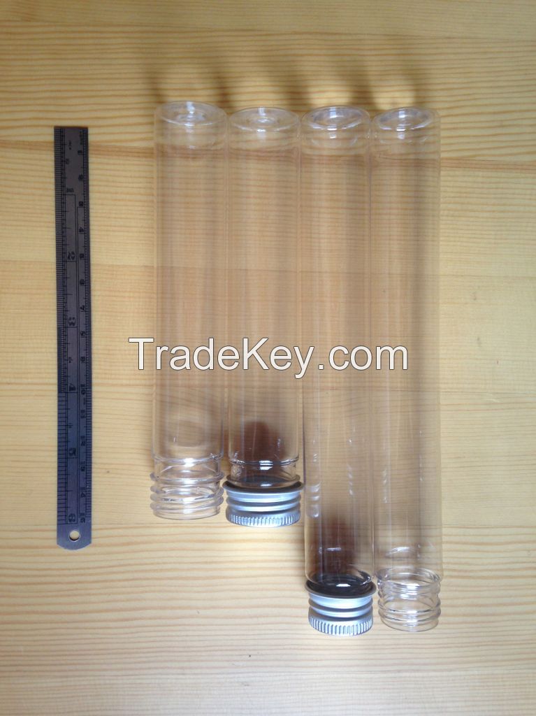 Plastic Flat Base Test Tube / Vial / Bottle