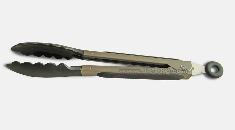 9.5in nylon-tipped sprung tongs