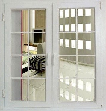 Energy efficient aluminium alloy casement window