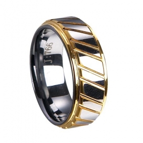 Tungsten Ring fashion Jewelry Comfort Fit polished