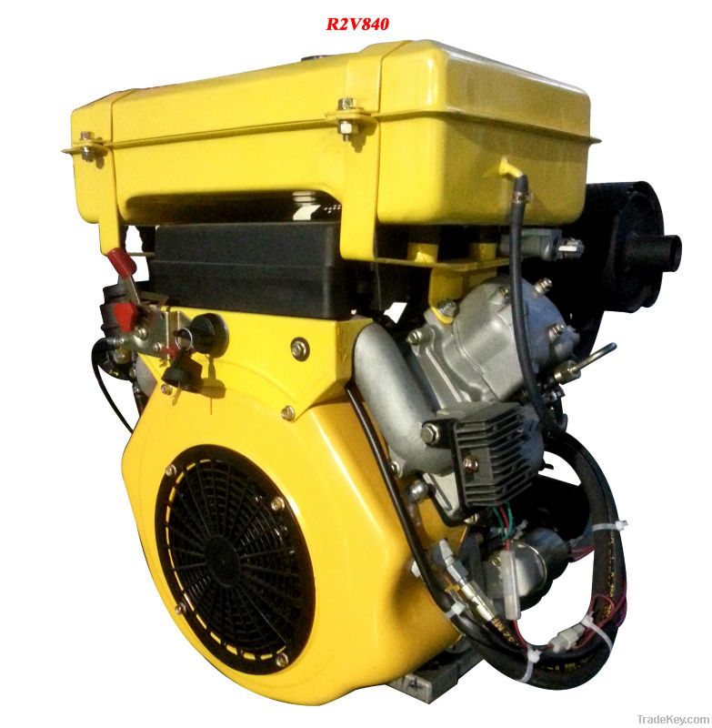 18HP AIR COOLED V TWIN DIESEL ENGINE