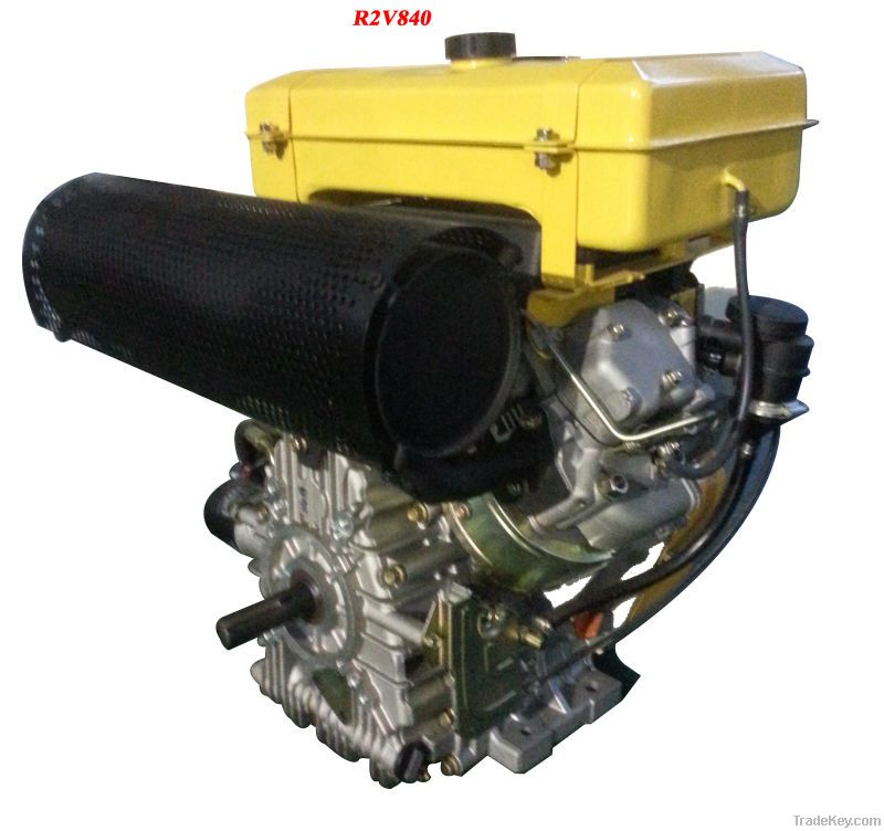 18HP AIR COOLED V TWIN DIESEL ENGINE