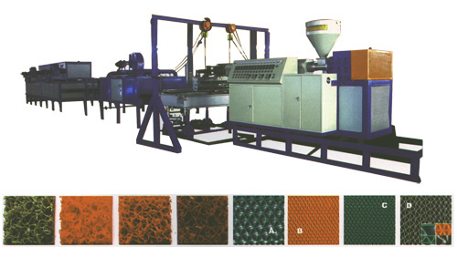 PVC mat production line