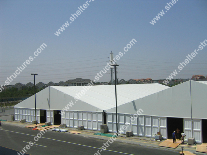 30m width warehouse tent