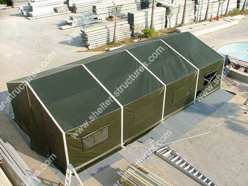 12m width military tent