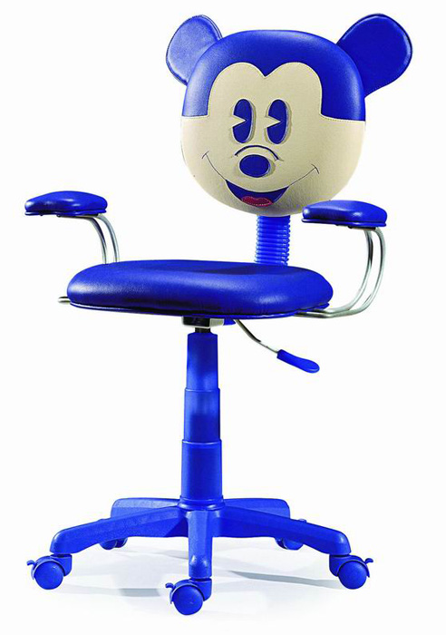 Lift and swivel child chair