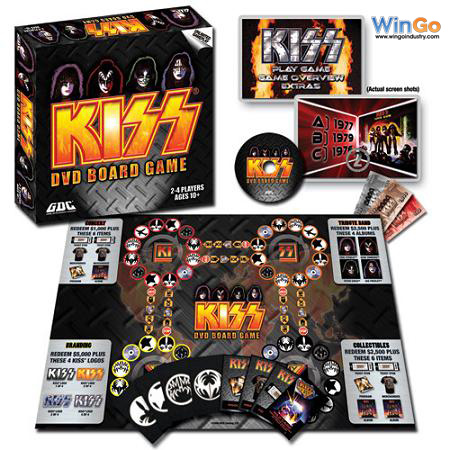 KISS DVD Board Game