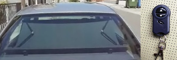 elctric car back window sunshade