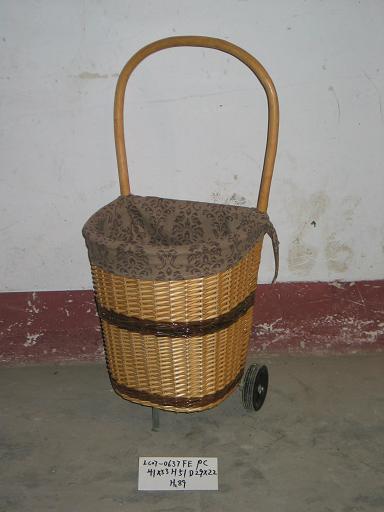 willow shopping basket