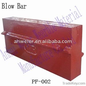 WR  impact crusher spare parts- crusher blow bar