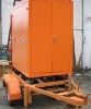 Mobile trailer type oil purification system / weather-proof oil filtration machine with enclosed door