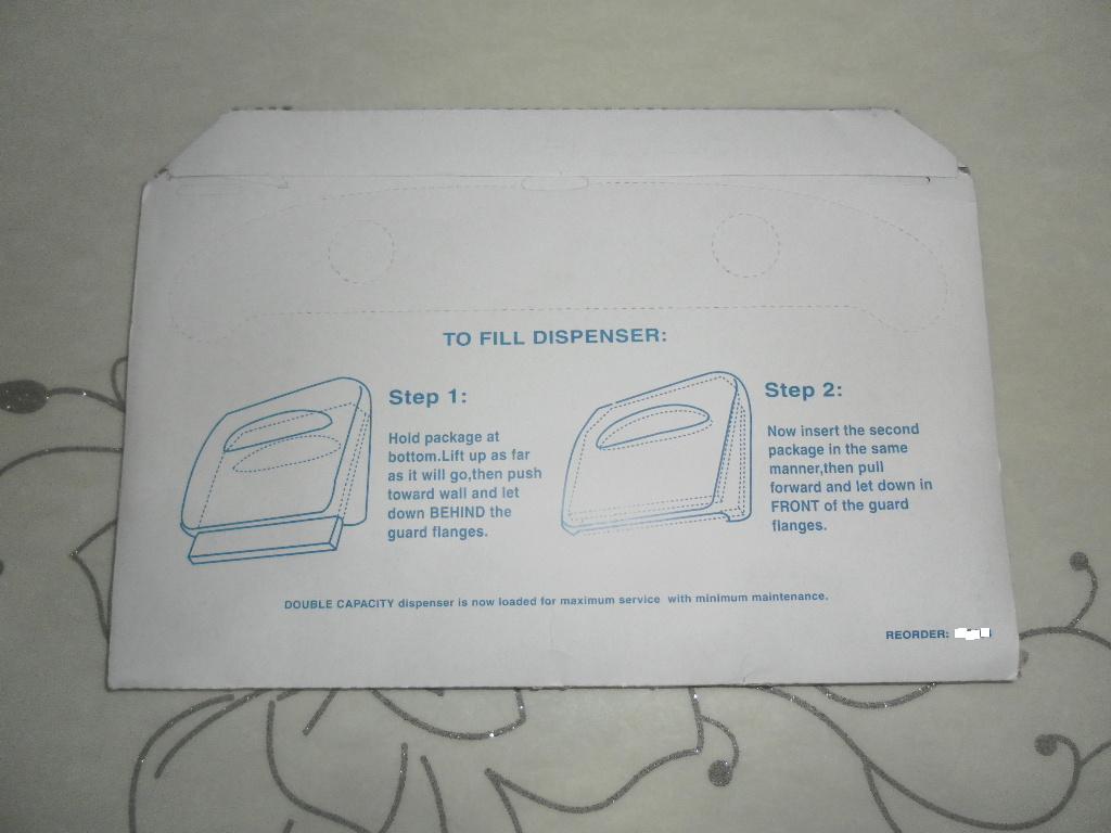 1/2 fold toilet seat cover paper