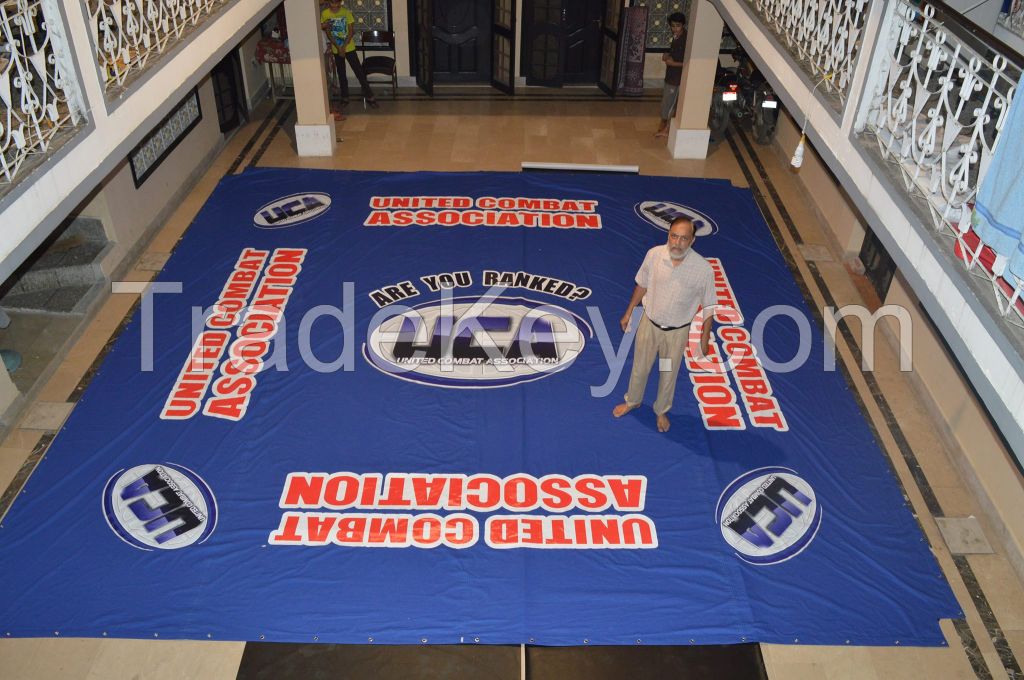 boxing wrestling canvas mat cover
