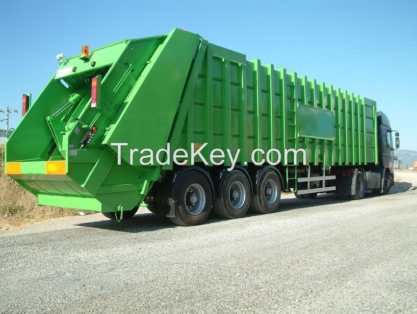 semi trailer garbage transfer