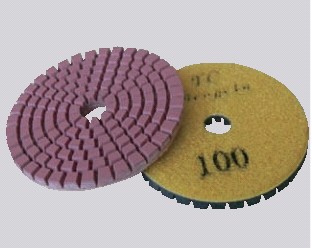 Diamond wet polishing pads(velcro)