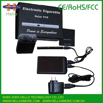 2600mAh Solar Charger Electronic Cigarette Hello-Solar510 Convenient!!