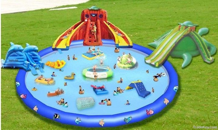 inflatable water parks/water games