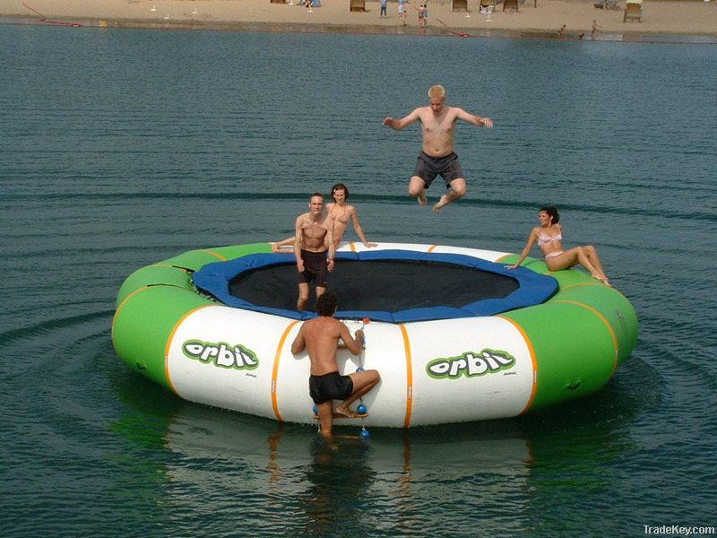 inflatable water trampoline combo
