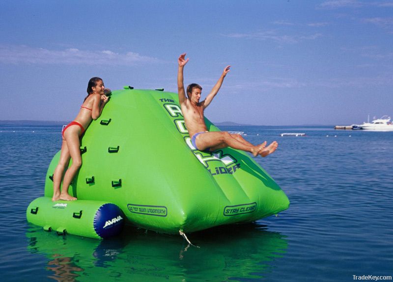 inflatable water iceberg, water climbing