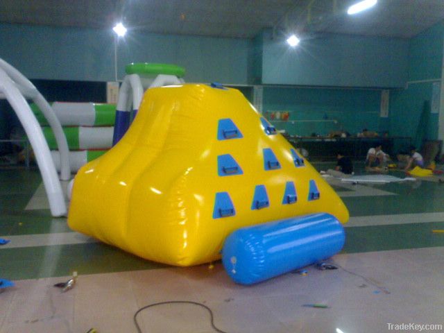 inflatable water iceberg, water climbing