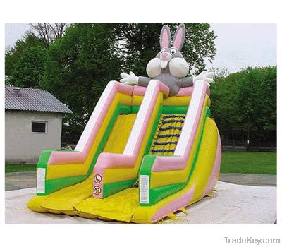 outdoor commercial inflatable slide