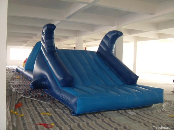 outdoor commercial inflatable slide