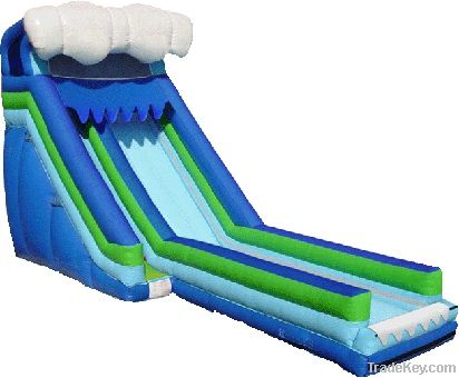 hot colorful large outdoor exciting inflatable slide