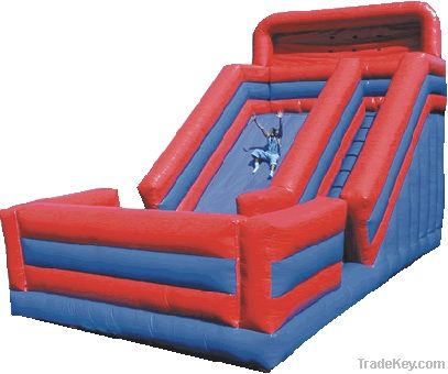 Inflatable castle slide