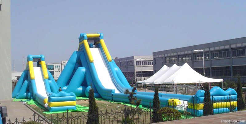 amusement huge inflatable slide