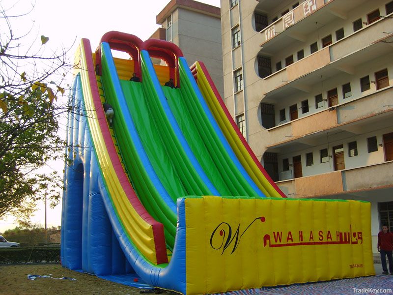 amusement huge inflatable slide