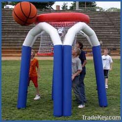 inflatable basketball boot hoop