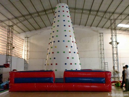 inflatable climbing wall