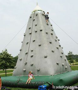 inflatable mountain climbing