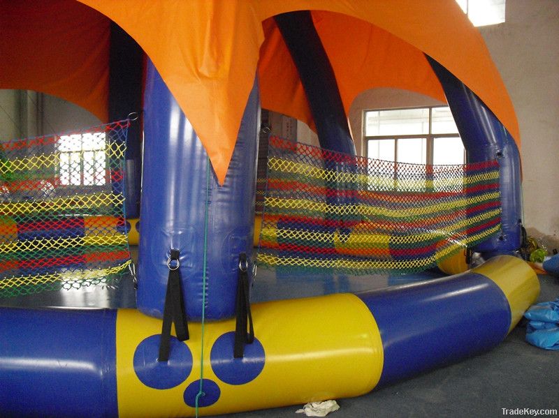 Inflatable Pool and Tent
