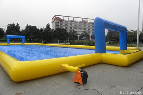 inflatable  water soccer field