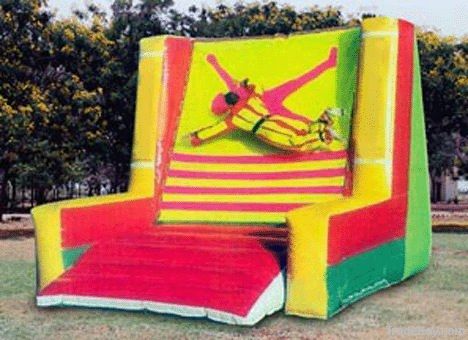 inflatable sticky wall sport game