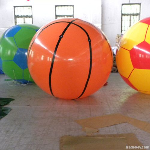 advertising inflatable soccer/basketball balloon