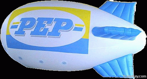 advertising helium inflatable zeppelin